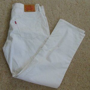 Levi’s 541 Athletic Taper Jeans White
